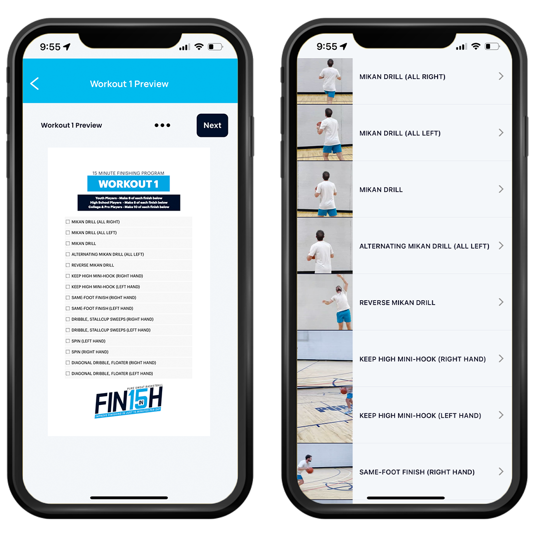 10K Shot Club Mobile Device