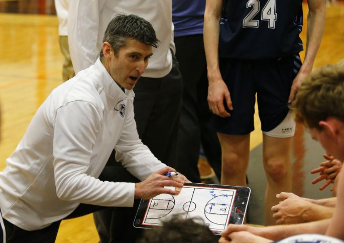 Back Screen Lob Set vs. Man-to-Man Defense